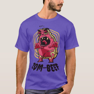 T-shirt Halloween Steak Viande Oiseau Beef Zombie Monster