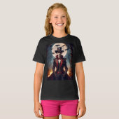 T-shirt Halloween Steampunk Gothique Zombie Vampire (Devant entier)
