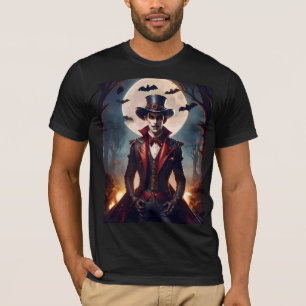 T-shirt Halloween Steampunk Gothique Zombie Vampire