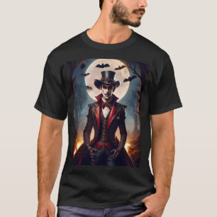 T-shirt Halloween Steampunk Gothique Zombie Vampire