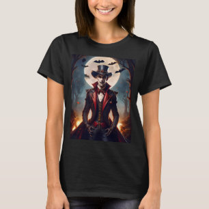 T-shirt Halloween Steampunk Gothique Zombie Vampire