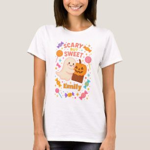 T-shirt Halloween sucré à effroi personnalisé