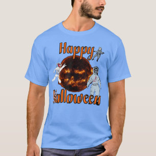 T-shirt Halloween Sun w vampire joueur de hockey et diable