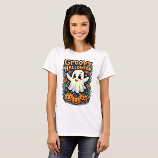 T-shirt Halloween super (Devant entier)