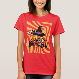 T-shirt Halloween Super Retro
