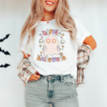 T-shirt Halloween Super rétro Hippie fantôme<br><div class="desc">T-shirt Halloween Super rétro Hippie fantôme</div>