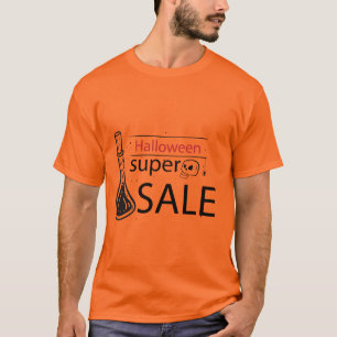T-shirt Halloween Super Vale Éffrayant Salle de bain