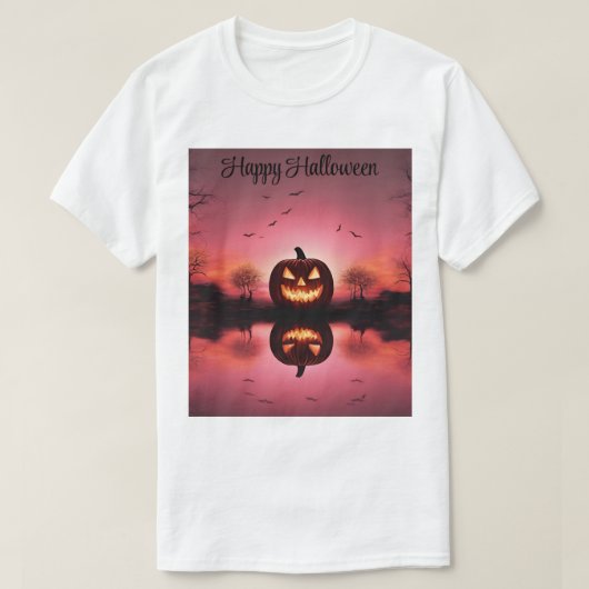 T-shirt Halloween sur mesure (Design devant)