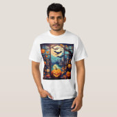 T-shirt Halloween tactile (Devant entier)