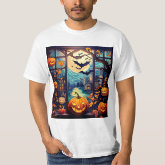 T-shirt Halloween tactile