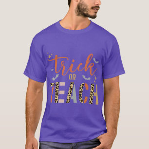 T-shirt Halloween Teacher Trick Ou Enseigner Le Costume Le