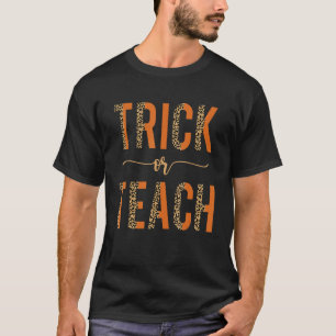 T-shirt Halloween Teacher Trick Ou Enseigner Le Costume Le