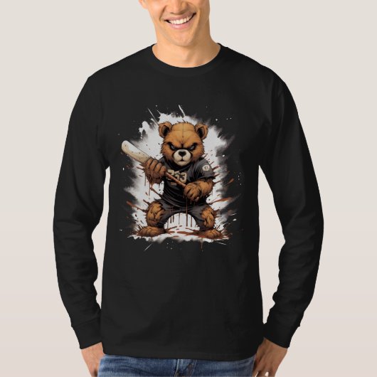 T-shirt Halloween Teddy Bear Idée cadeau parfait Halloween (Devant)
