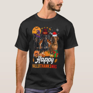 T-shirt Halloween Thanksgiving Christmas Halloth