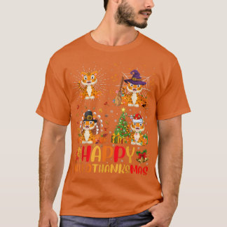 T-shirt Halloween Thanksgiving Noël Ligure Hallomerci