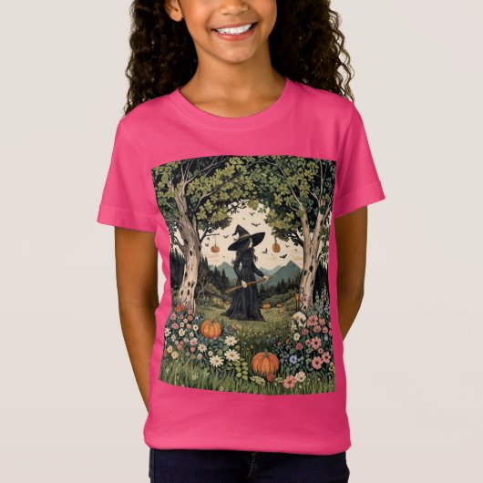 T-Shirt Halloween: The Witch (Devant)