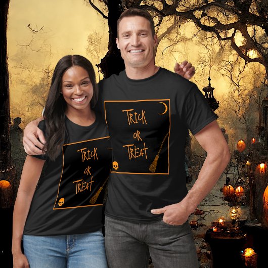 T-shirt Halloween Trick ou Treat