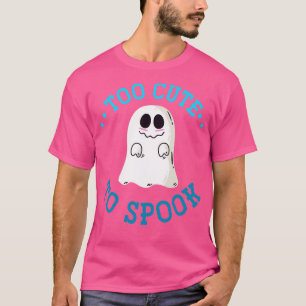 T-shirt Halloween trop mignon pour parler fantôme