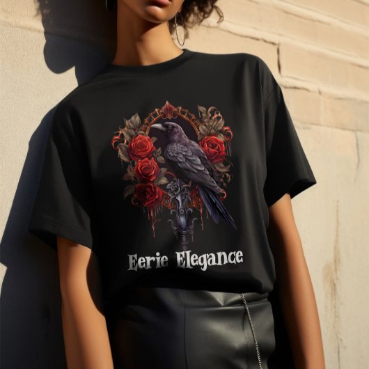 T-shirt Halloween Unisex "Erie Elegance" gothique