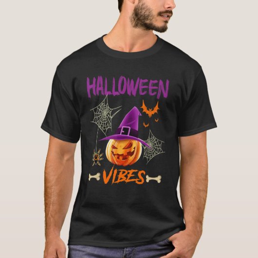 T-shirt Halloween Vibes (Devant)