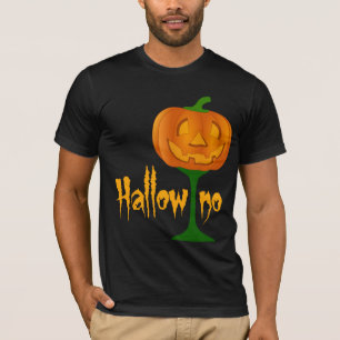 T-shirt Halloween vin Citrouille Hallowino