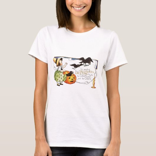 T-shirt Halloween vintage (Devant)
