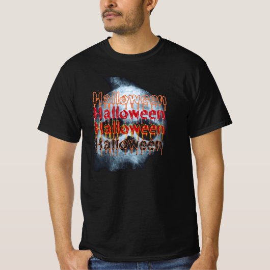 T-shirt Halloween vintage (Devant)