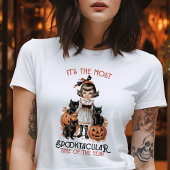 T-shirt Halloween Vintage Temps le plus Spotaculaire