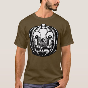 T-shirt Halloween visage citrouille jacko'lantern se souve