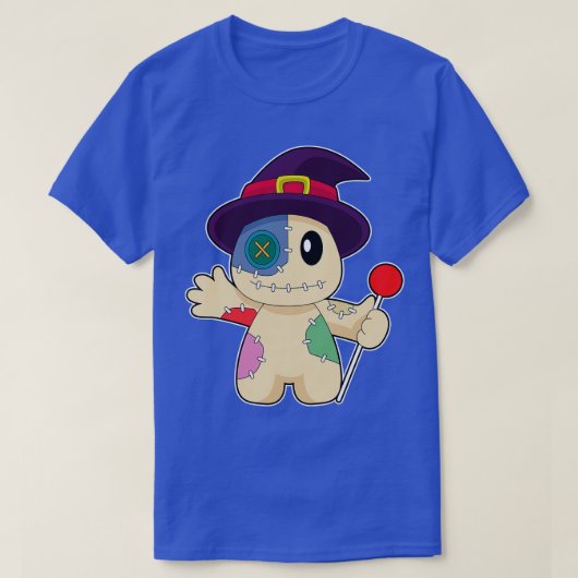 T-shirt Halloween Voo Doll (Design devant)