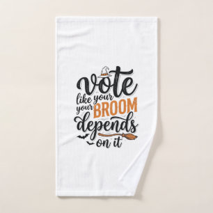 T-shirt Halloween Votez Comme Votre Balai En Dépen