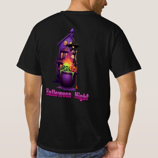 T-shirt Halloween Witch (Dos)