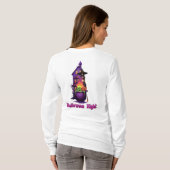 T-shirt Halloween Witch (Dos entier)