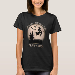 T-shirt Halloween Witch Costume Why Yes