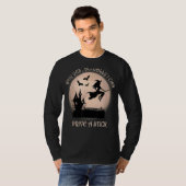 T-shirt Halloween Witch Costume Why Yes (Devant entier)