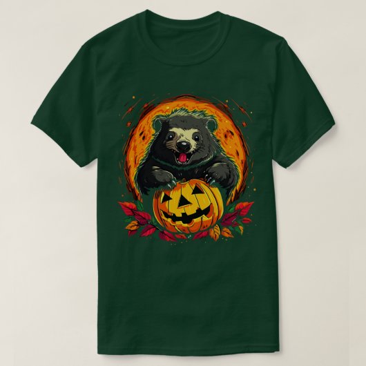 T-shirt Halloween Wombat (Design devant)