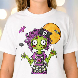 T-shirt Halloween Zombie Cook