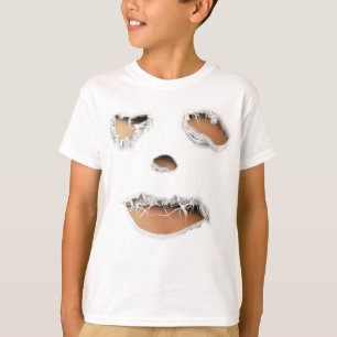 T-shirt Halloween Zombie déchiré vêtements