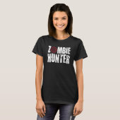 T-shirt Halloween Zombie Hunter Zombies (Devant entier)