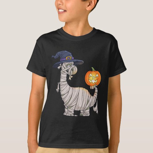 T-shirt Halloween Zombie maman Dinosaure Sorcière Garçons (Devant)