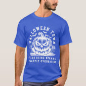 T-SHIRT HALLOWEWEEN TOWN UNISEX SHIRTS (Devant)
