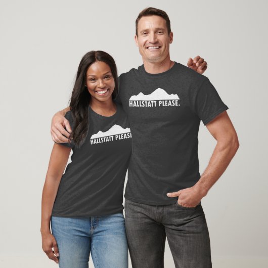 T-shirt Hallstatt Autriche S'il vous plaît (Unisexe)