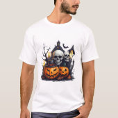 T-shirt Haloween Basic Men T Shirt (Devant)