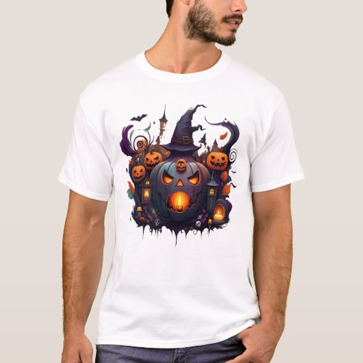 T-SHIRT HALOWEEN BASIC TEL (Devant)