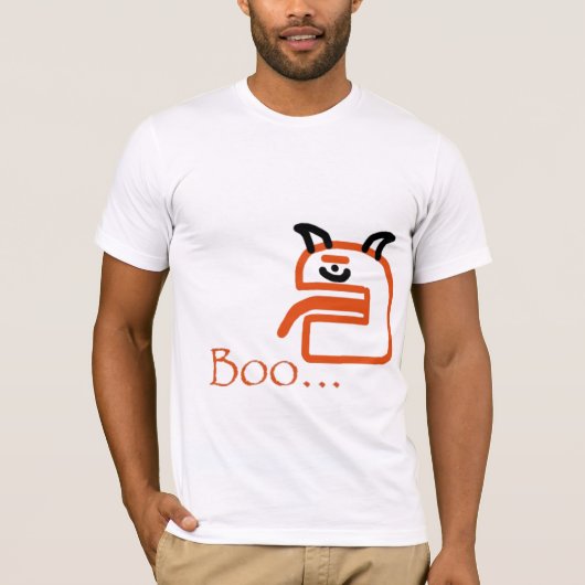 T-shirt haloween, huez. (Devant)