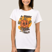 T-shirt haloween pumkin (Devant)