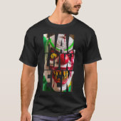 T-shirt Haloween texte clown image (Devant)
