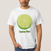 T-shirt Halte Lime (Devant)