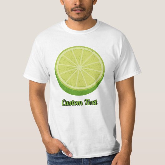 T-shirt Halte Lime (Devant)