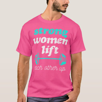 T-shirt Haltérophilie et autonomisation des femmes Féminis